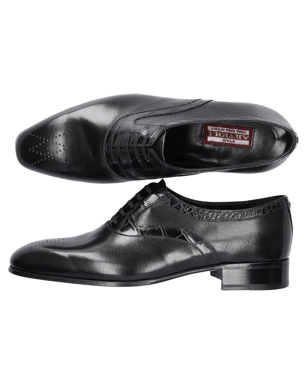 Chaussures à lacets Artioli pour homme en coloris Noir | Lyst