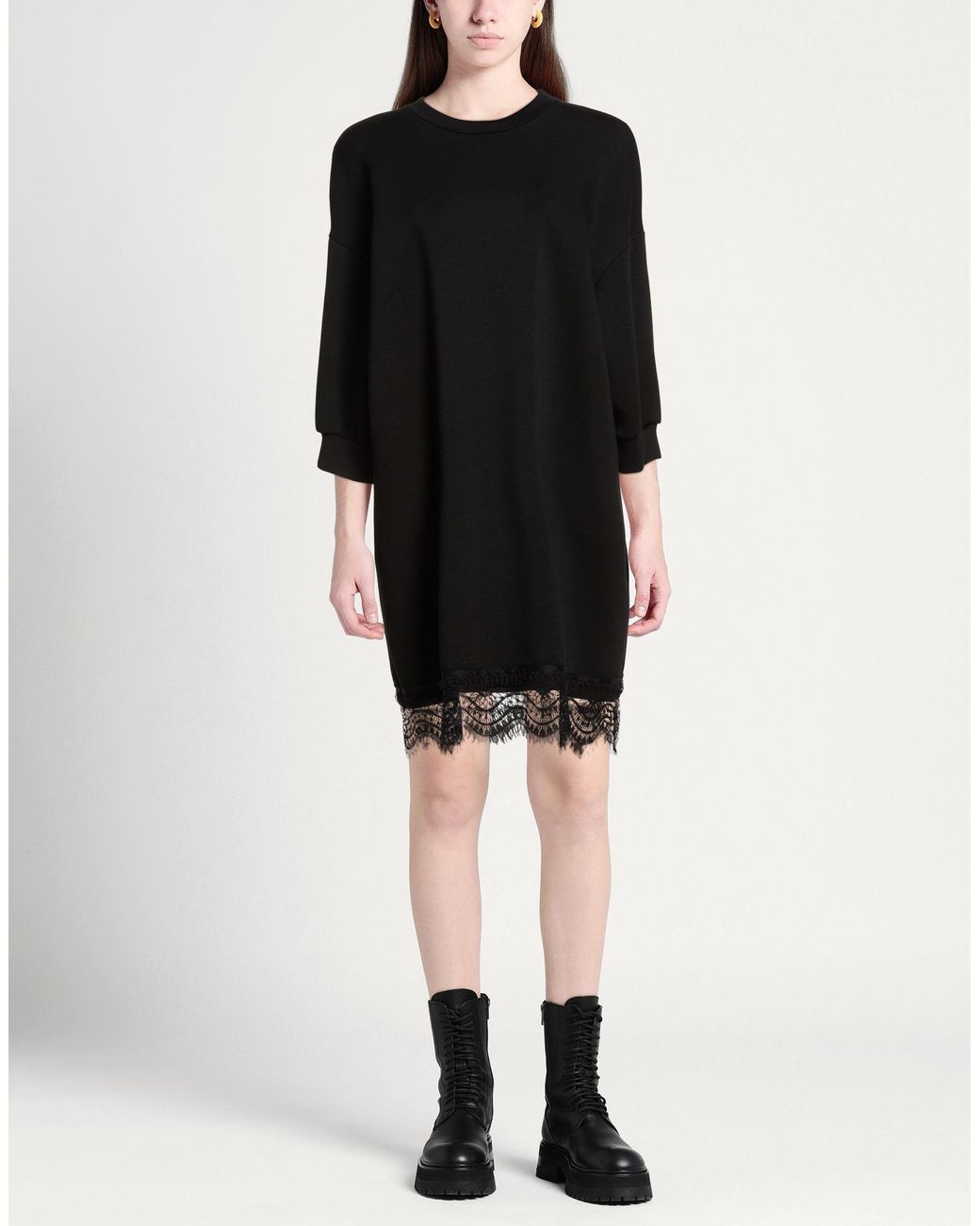 Oltre Black Midi Dresses