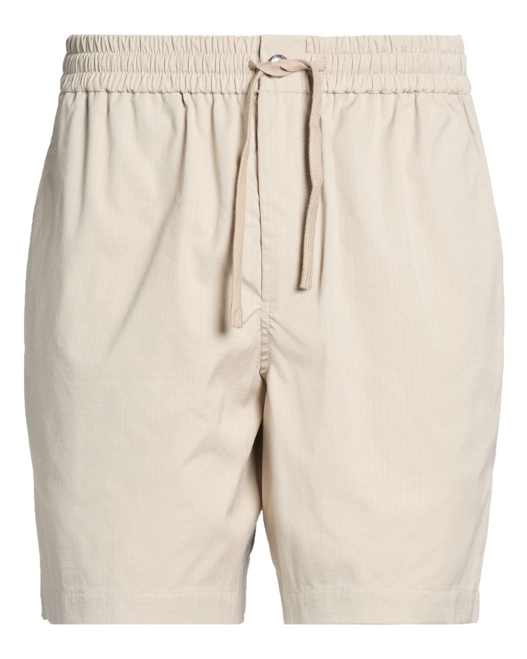 Maison Kitsuné Natural Shorts & Bermuda Shorts Cotton, Polyester for men