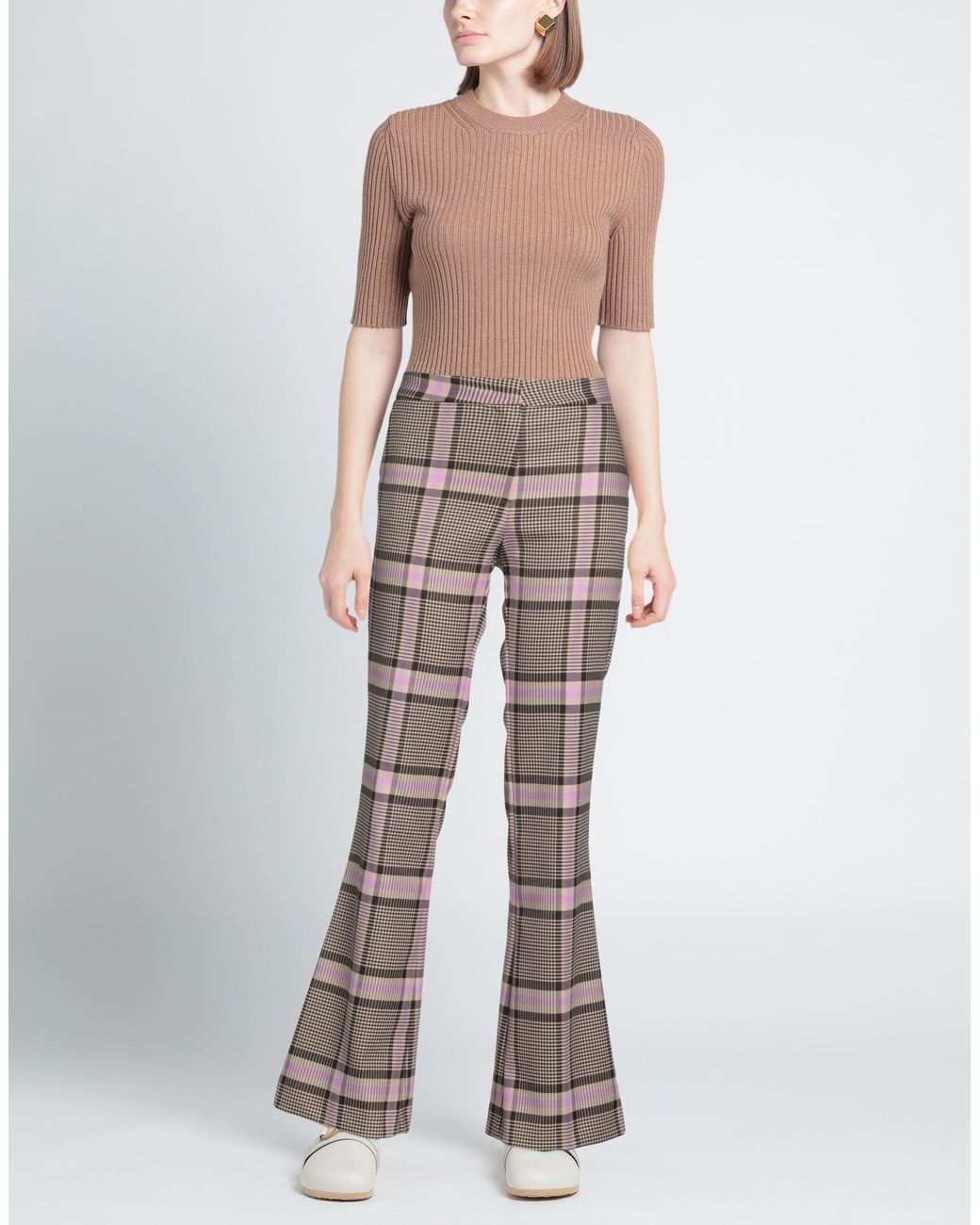 SIMONA CORSELLINI Gray Trouser