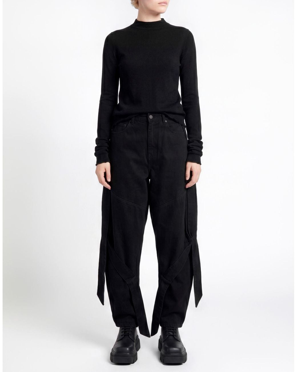The Attico Black Jeans