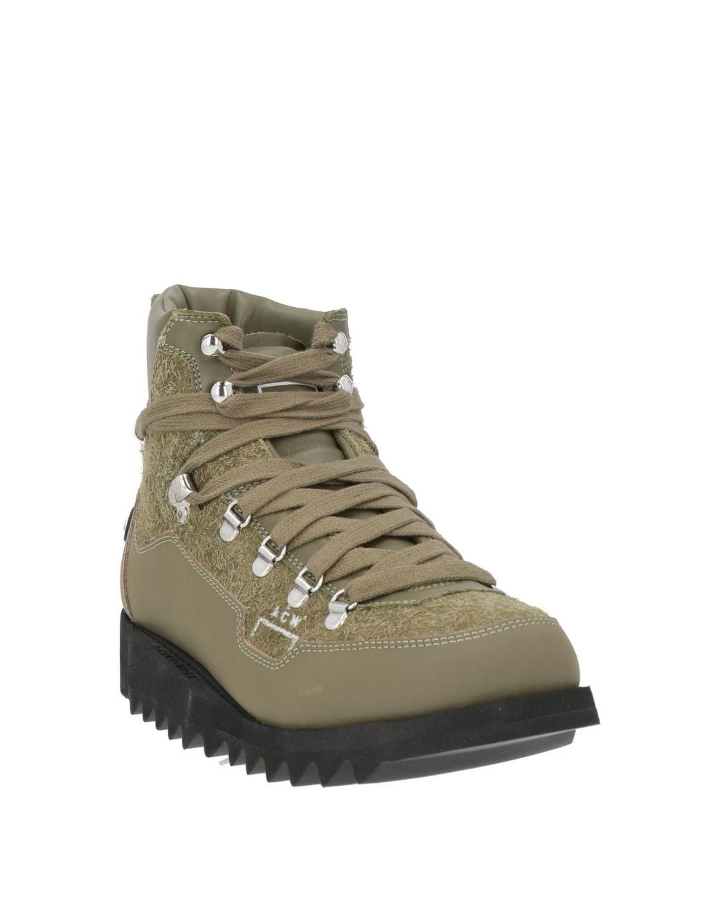 A_COLD_WALL* Green Military Ankle Boots Leather for men