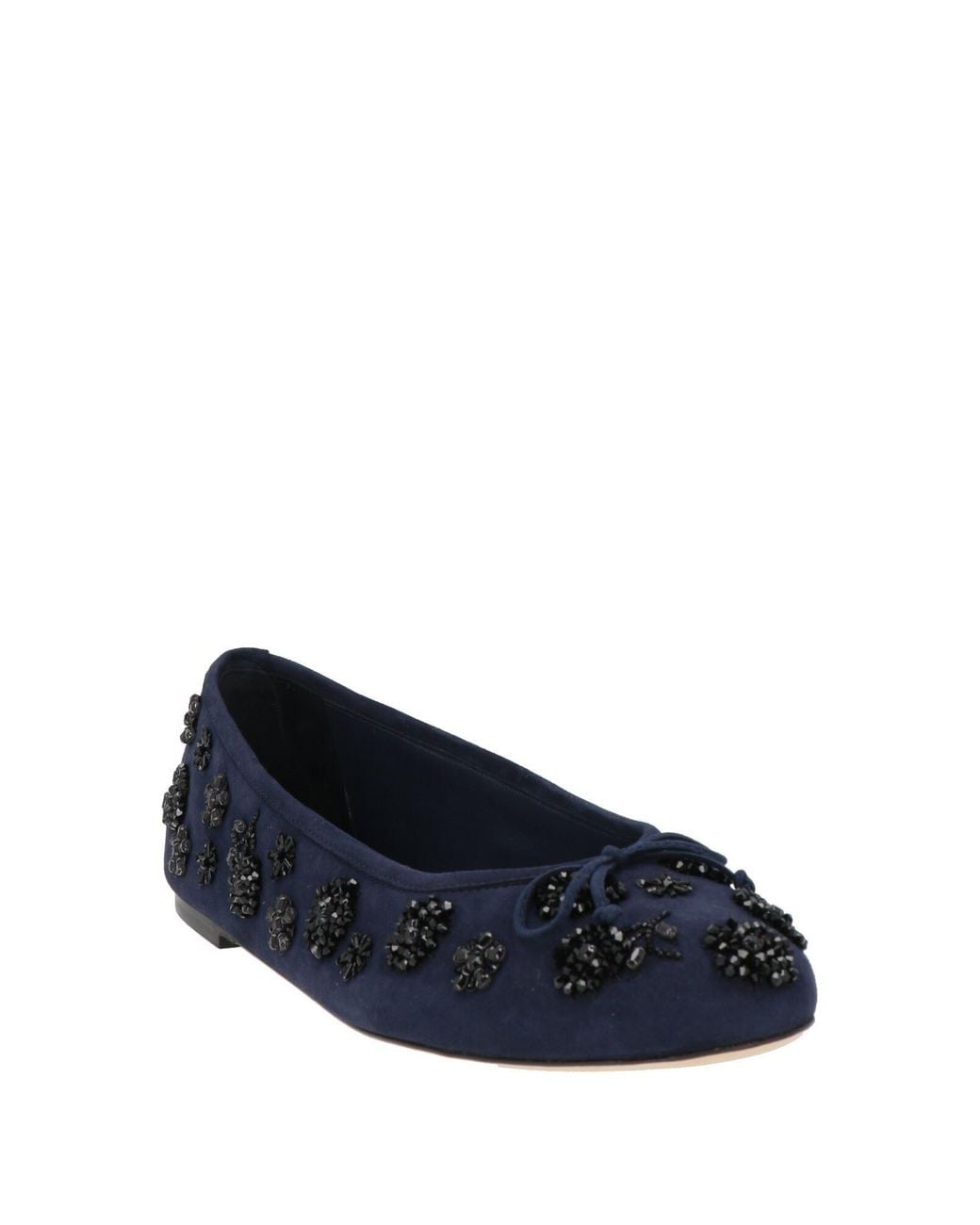 Stuart Weitzman Blue Ballet Flats