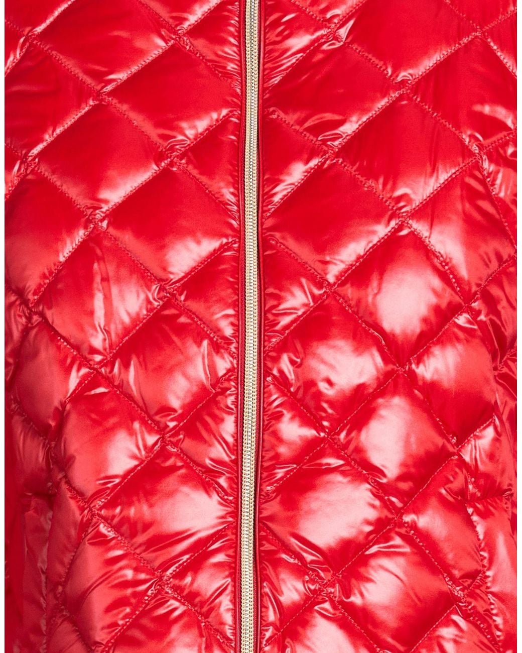 Herno Red Puffer Polyamide