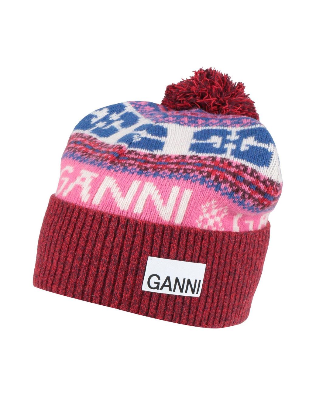 Ganni Red Hats
