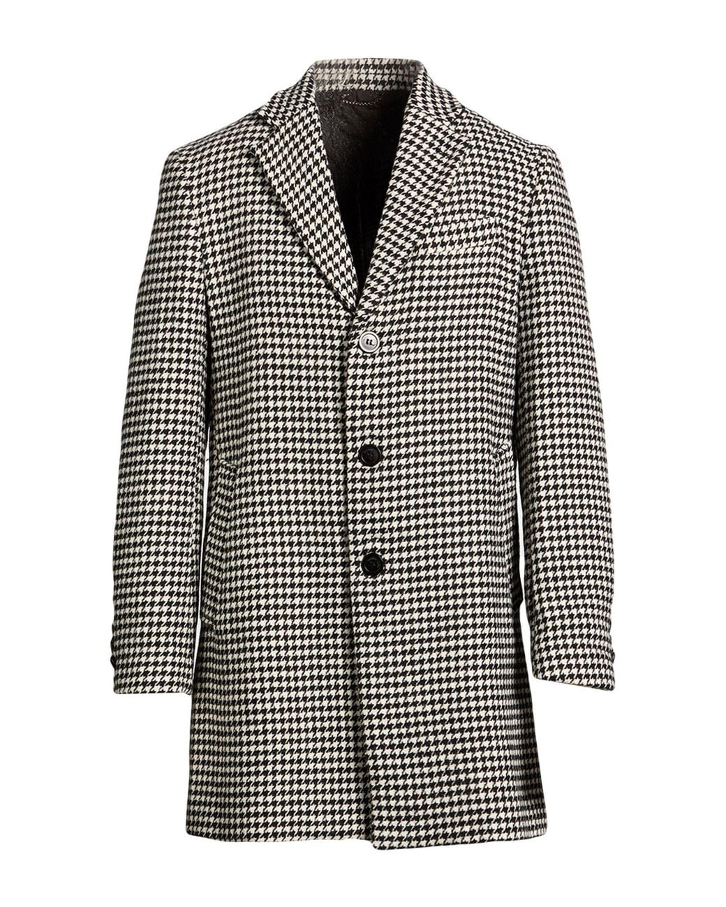 Gianni Lupo Gray Coats for men