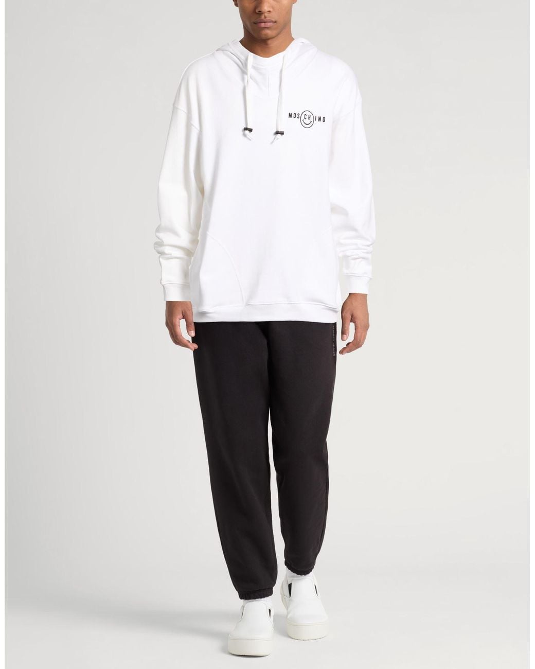 Moschino White Sweatshirt for men
