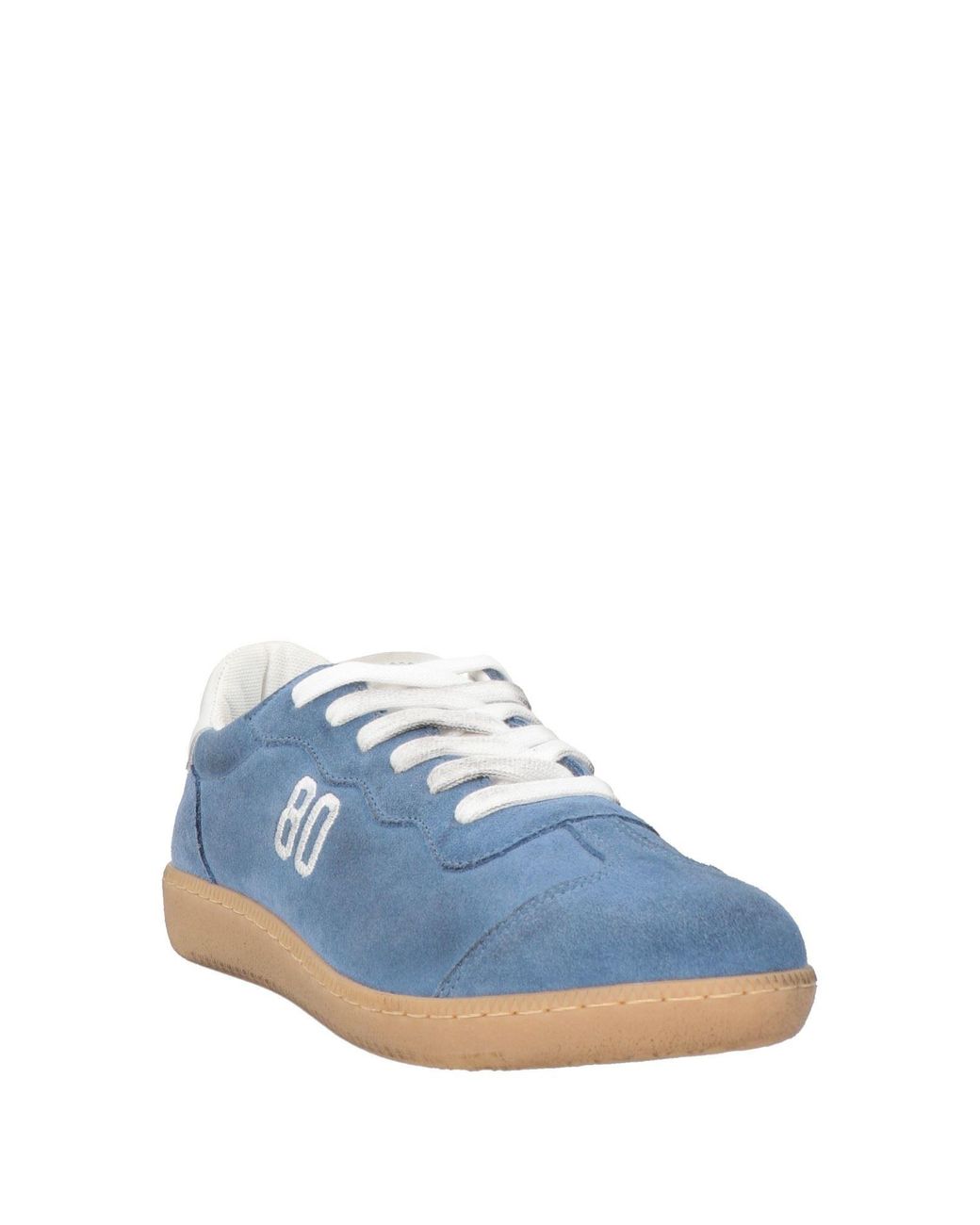 Be980 Blue Slate Sneakers Leather