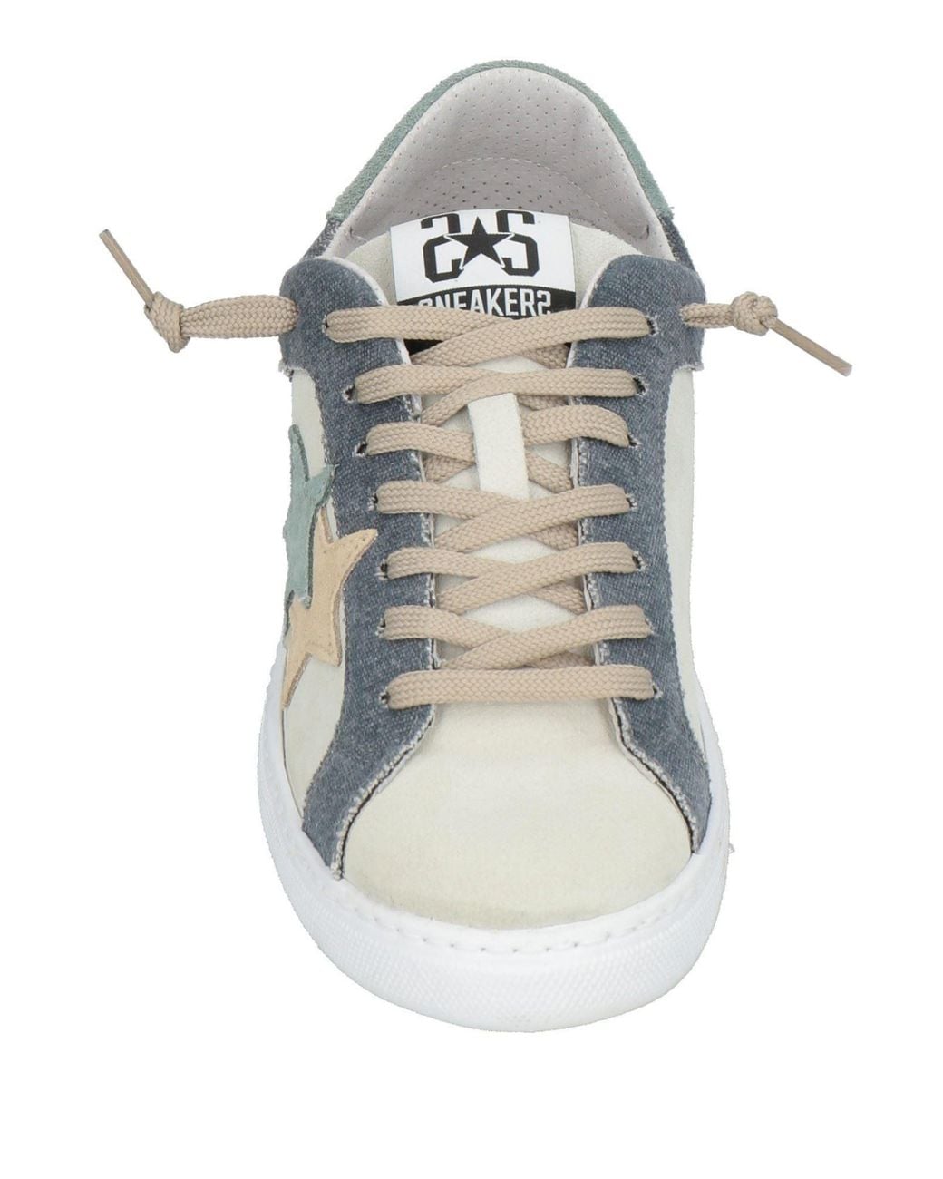 2 Star Gray Trainers for men