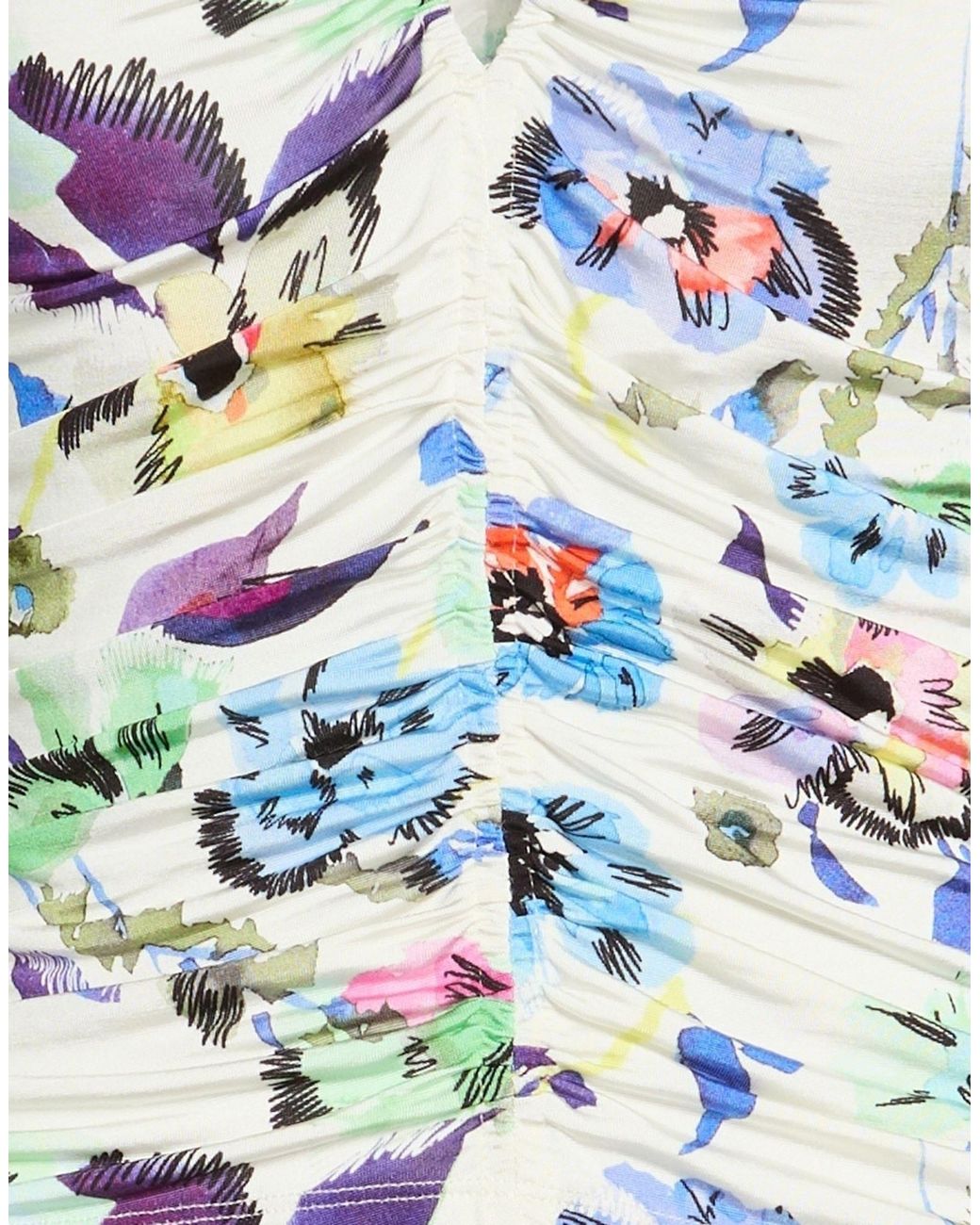 8pm White Top Viscose, Elastane