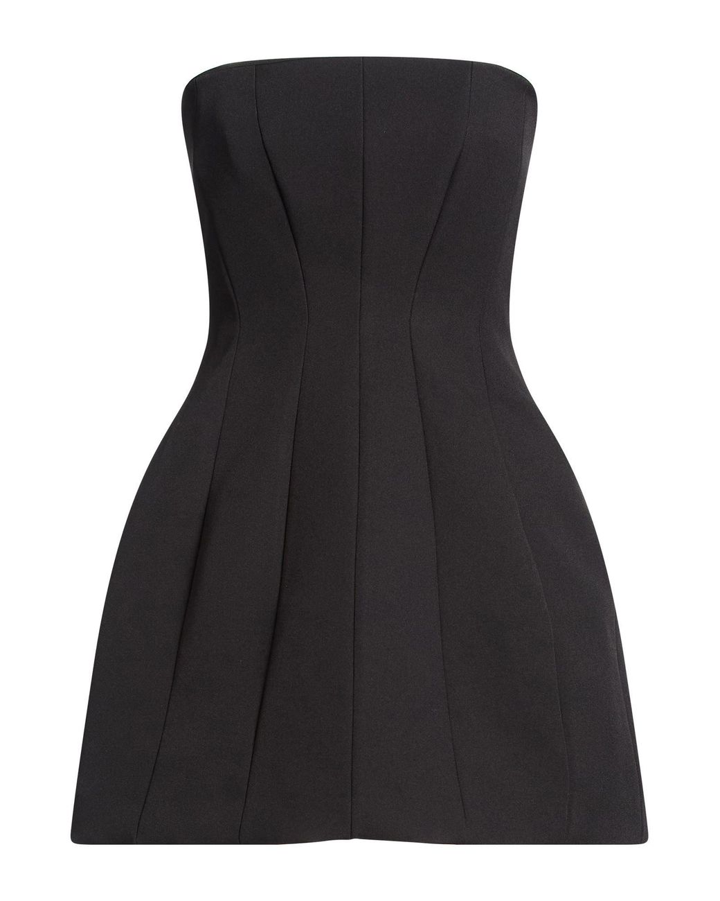 Max Mara Black Mini Dress Polyester, Elastane