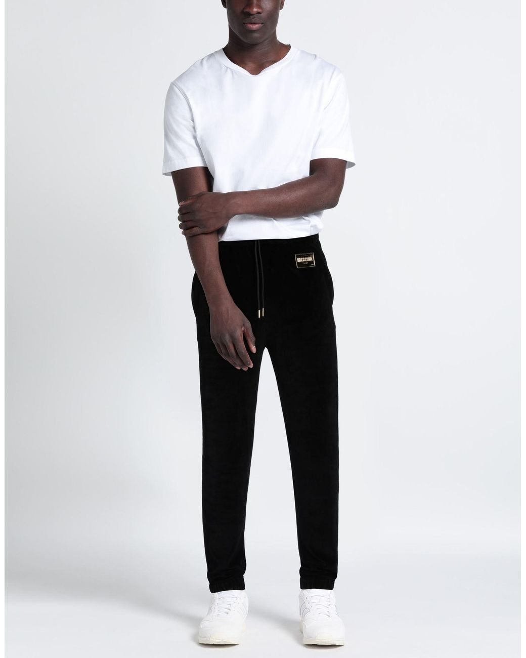 Moschino Black Trouser for men