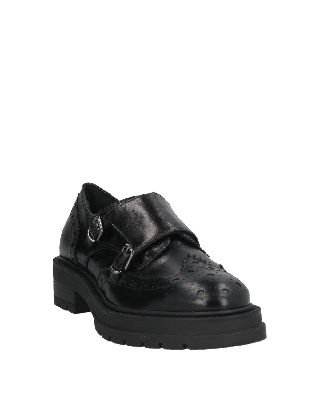 Carmens Black Mokassin