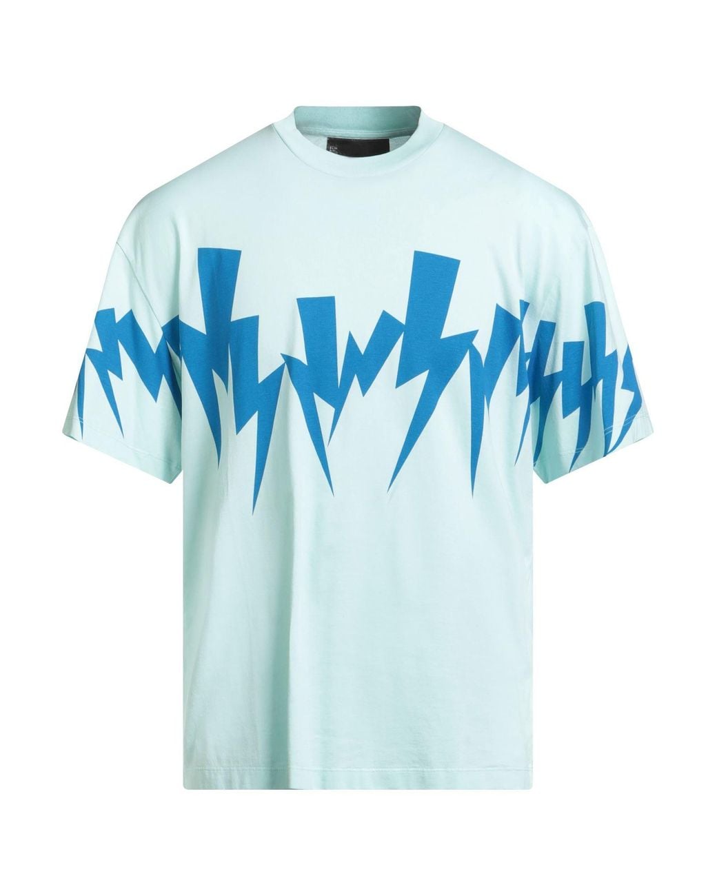 Neil Barrett Blue T-Shirt Cotton for men
