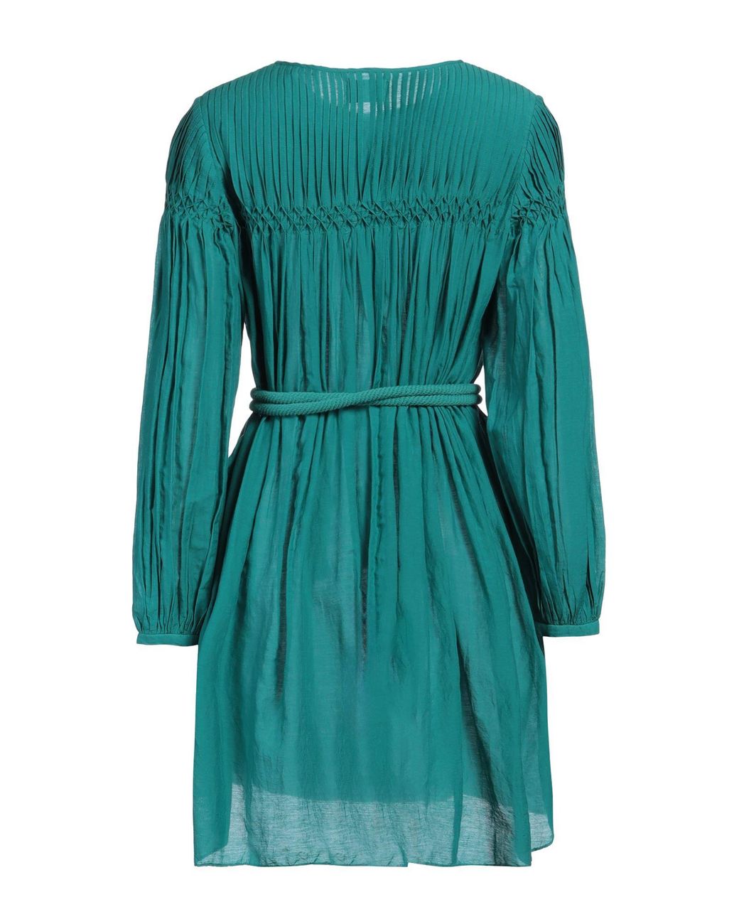 Isabel Marant Blue Mini Dress Cotton, Viscose