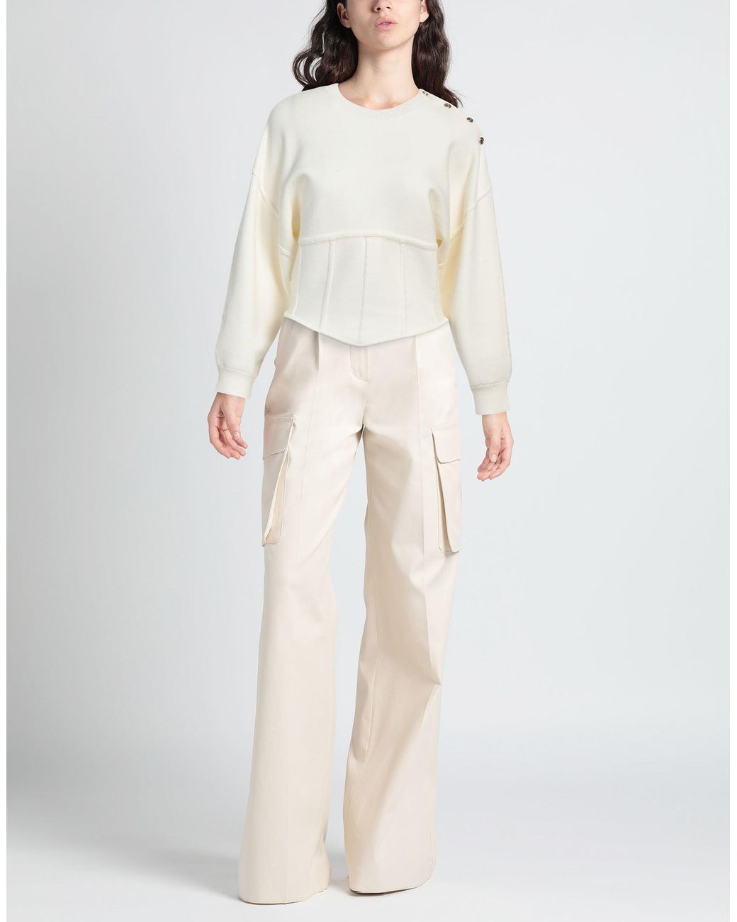 Pullover Maje de color White