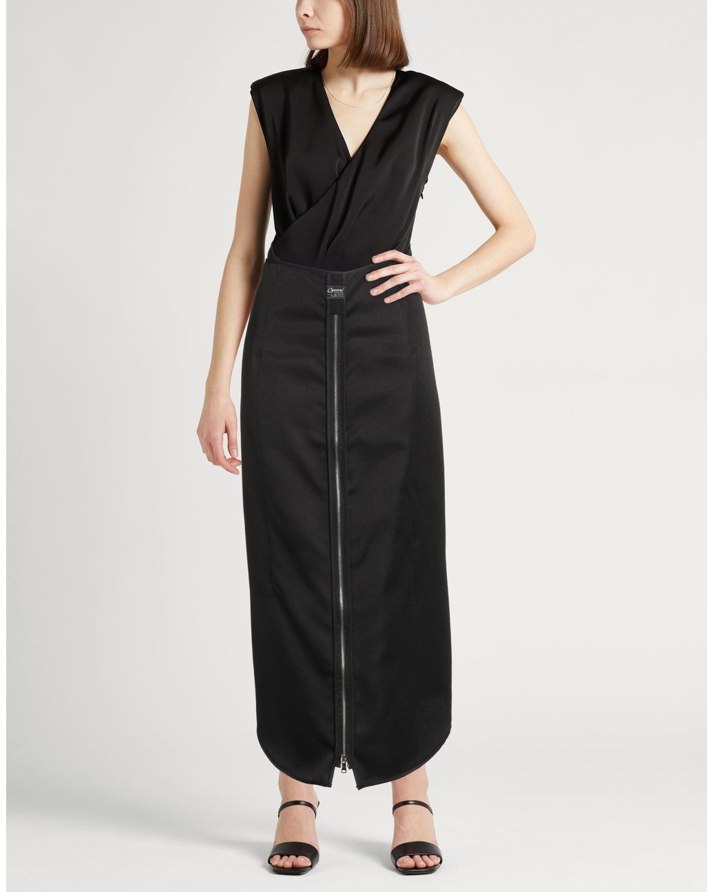 Gonna Lunga di Coperni in Black