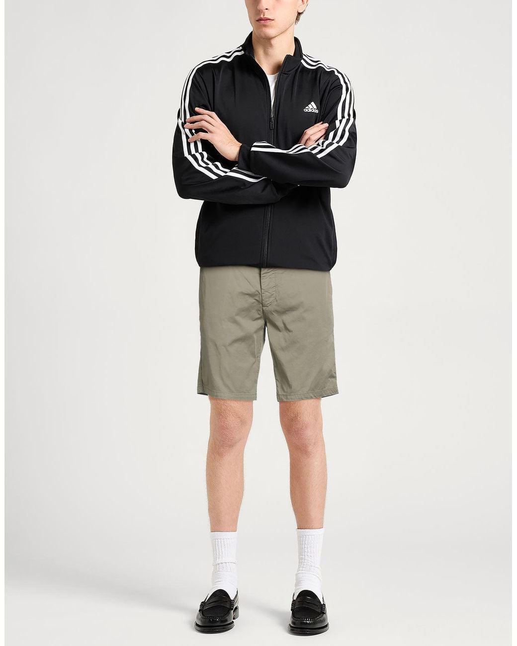 Harmont & Blaine Gray Shorts & Bermuda Shorts for men