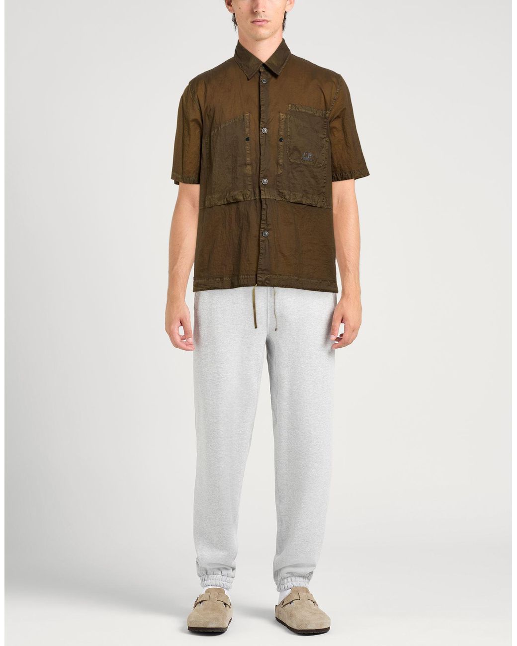 C P Company Brown Shirts for men