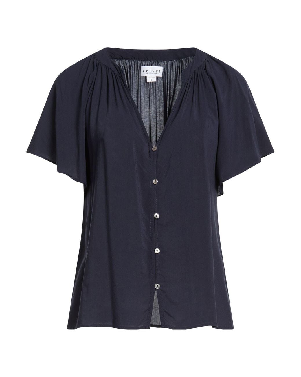Velvet By Graham & Spencer Blue Shirt