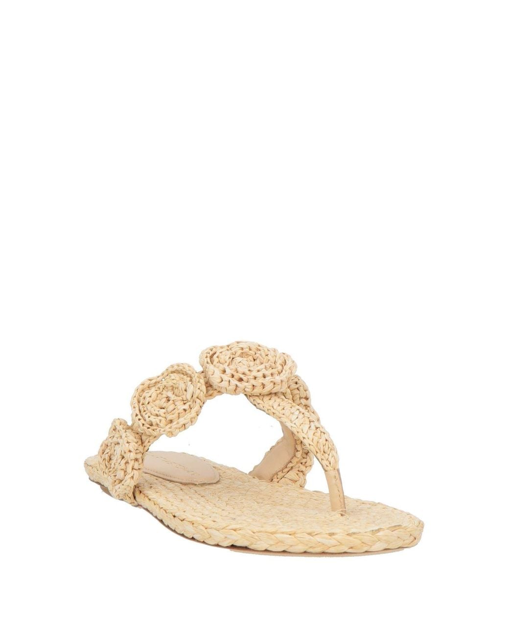 Tongs Stuart Weitzman en coloris Natural