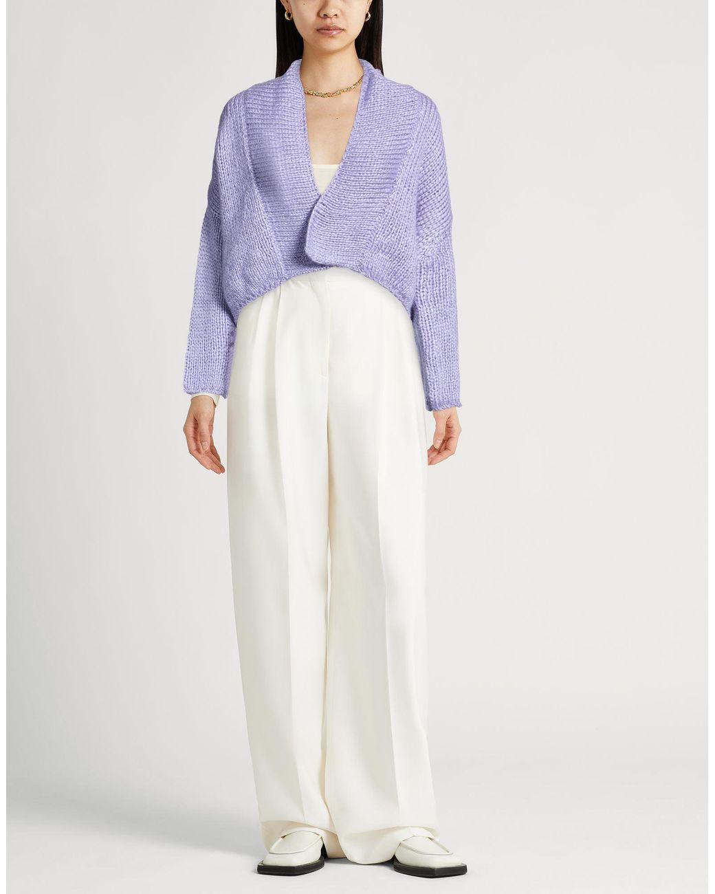 Forte_forte Purple Cardigans