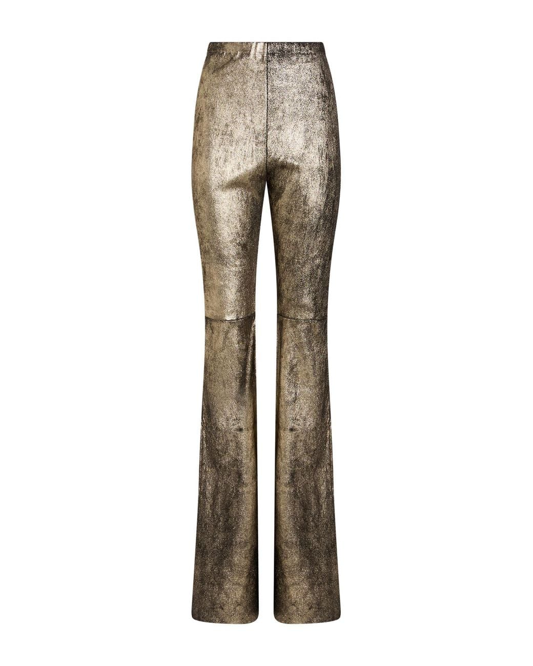 Rick Owens Natural Pants Viscose, Polyamide, Elastane