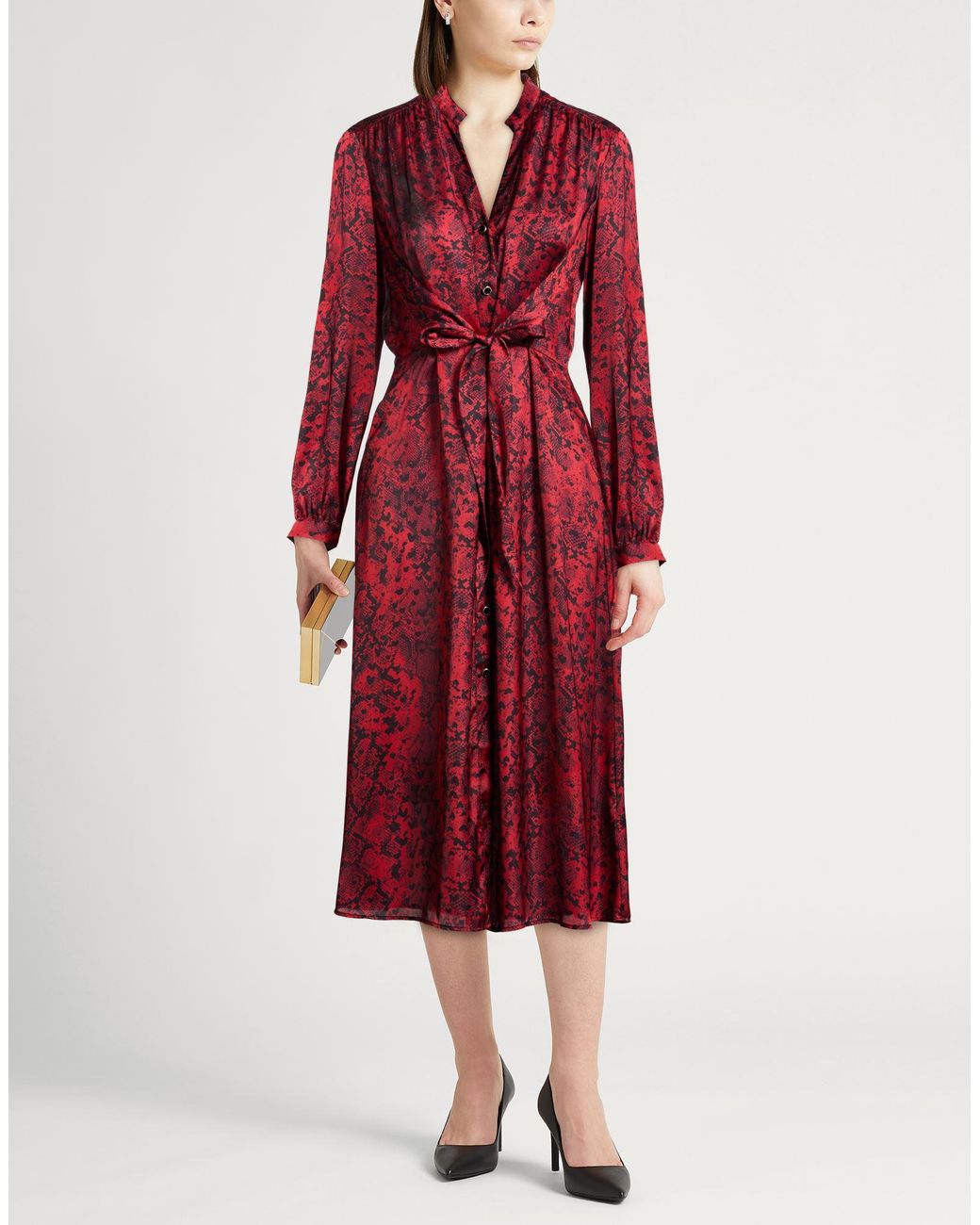 Liu Jo Red Midi Dresses