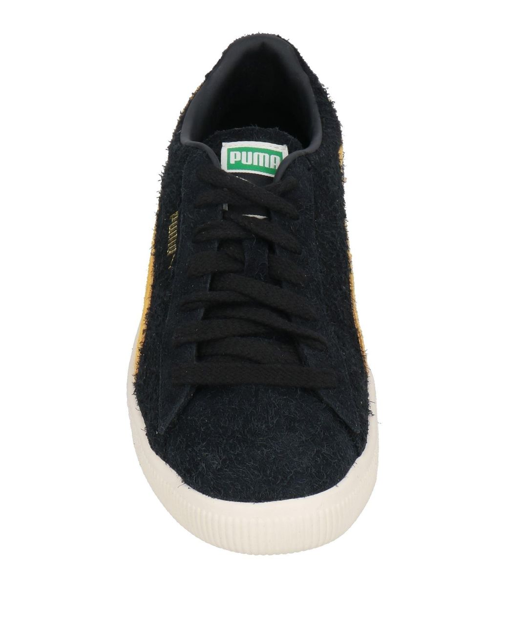 PUMA Black Sneakers Leather for men