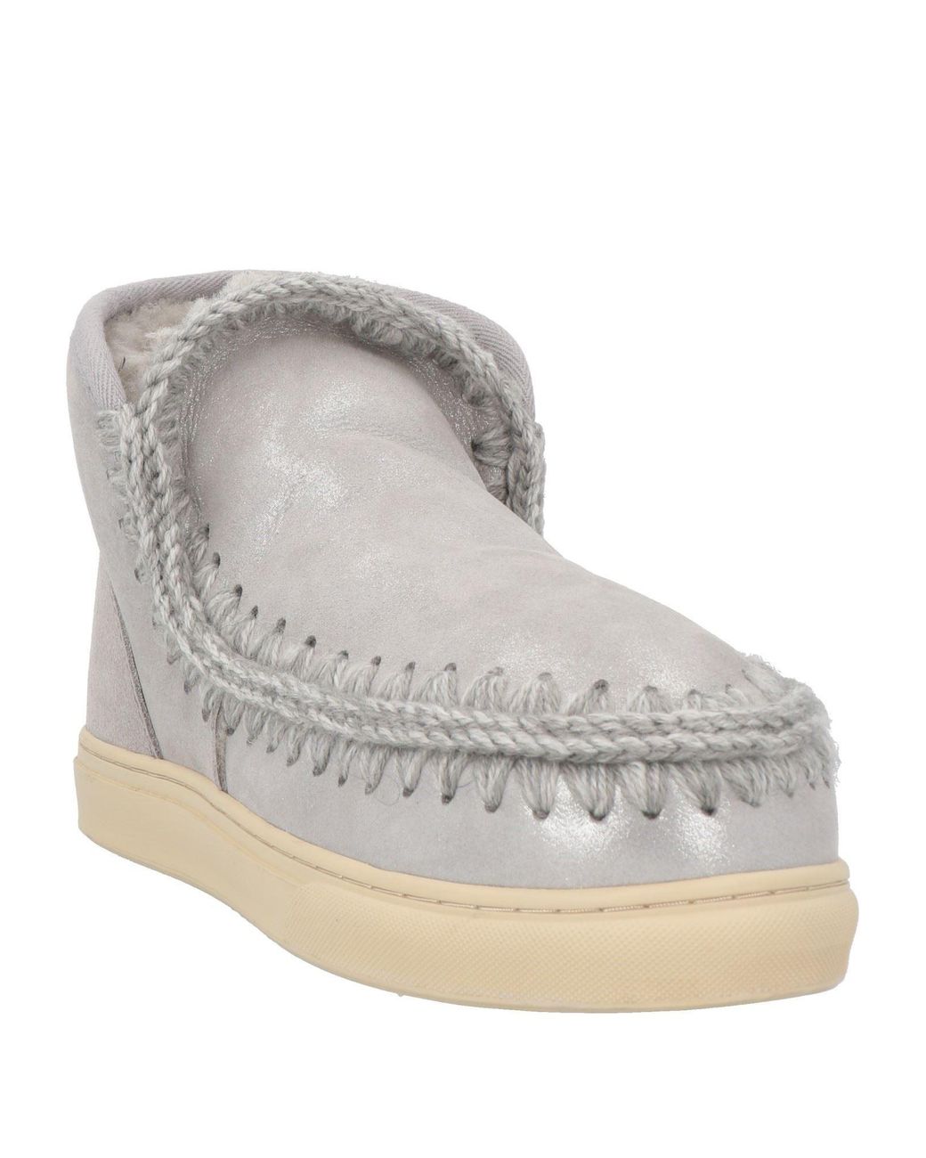 Mou Gray Ankle Boots