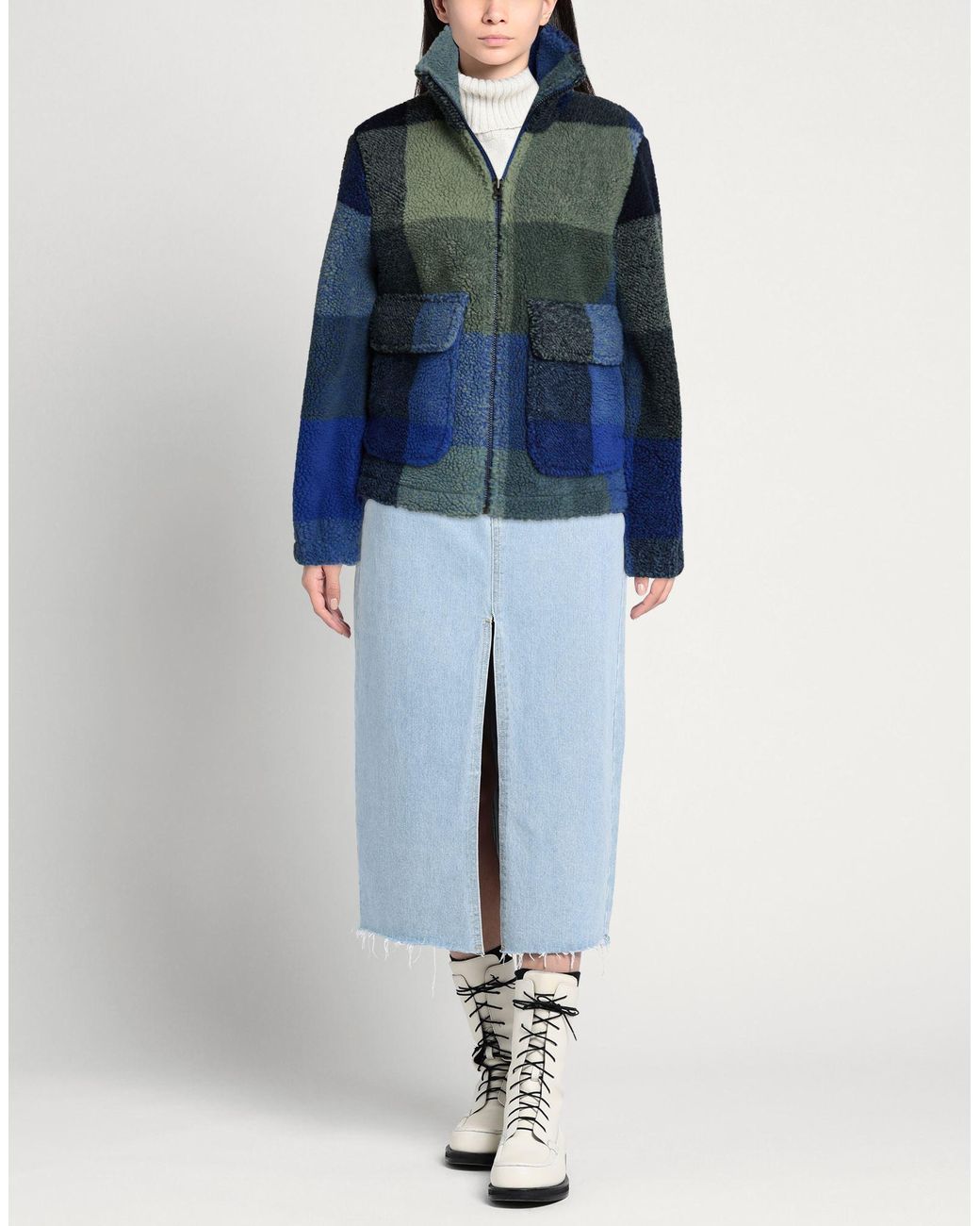 Shearling & Teddy di Thinking Mu in Blue
