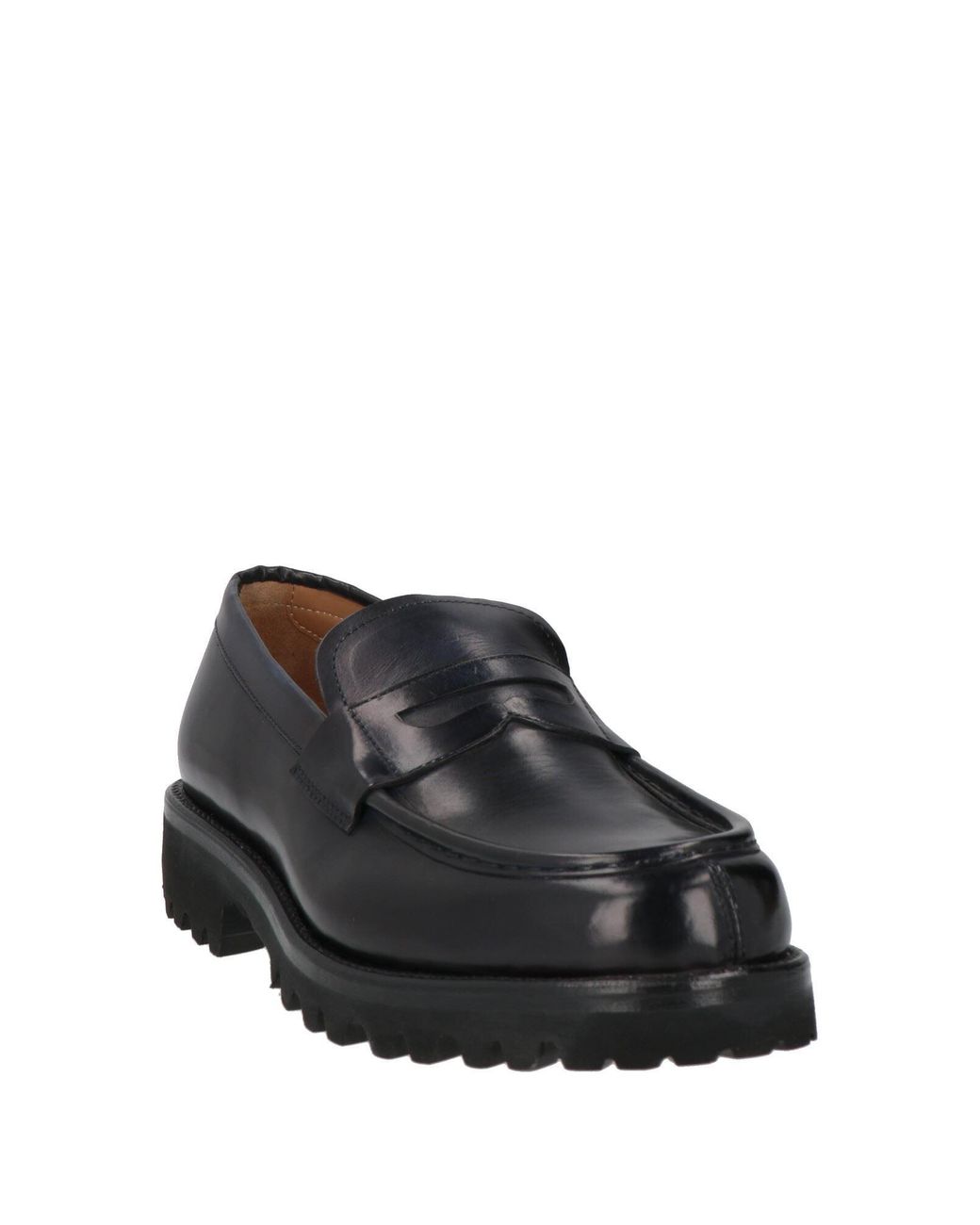 Testoni Black Midnight Loafers Leather for men