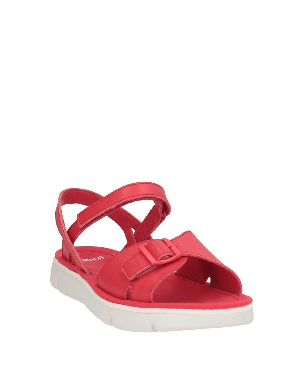Camper Red Sandals