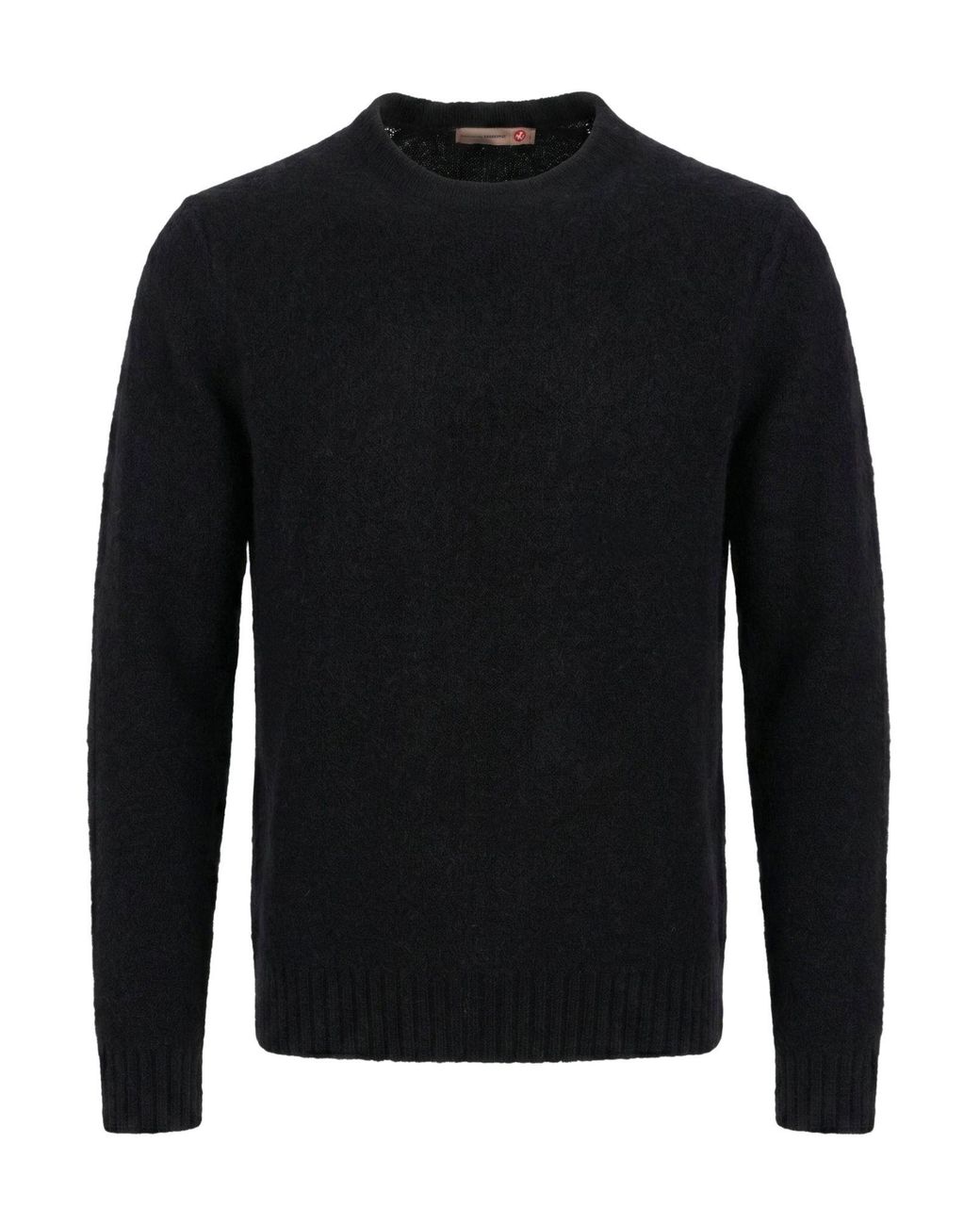 Messagerie Black Sweater Virgin Wool, Cotton, Polyamide for men