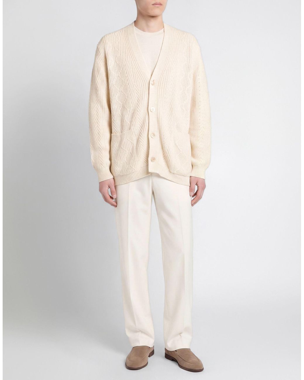 Agnona White Cardigans for men