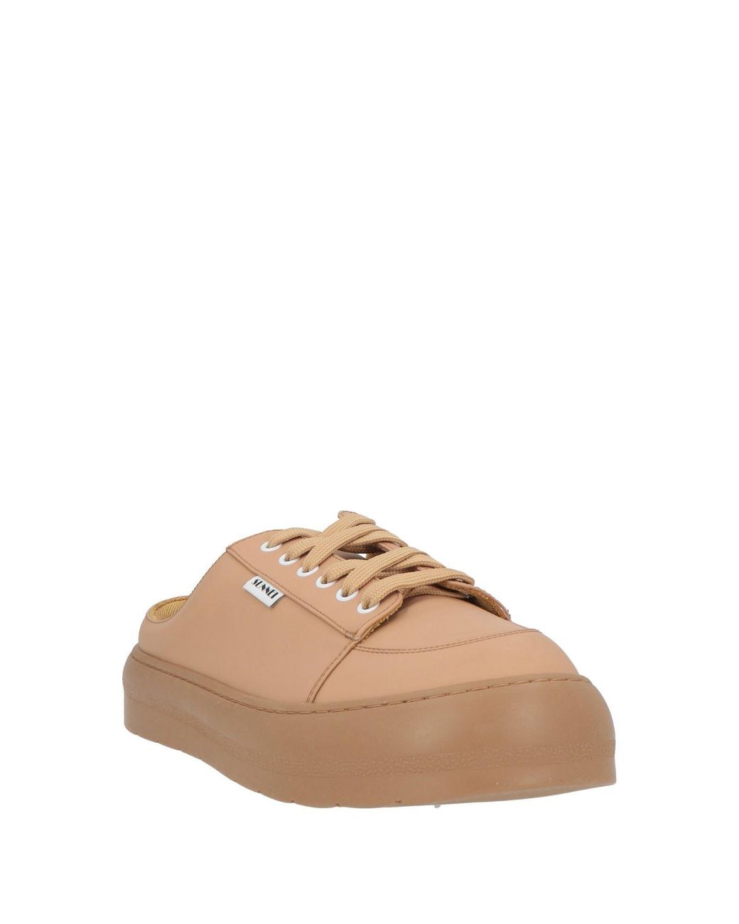 Sunnei Natural Camel Sneakers Leather for men