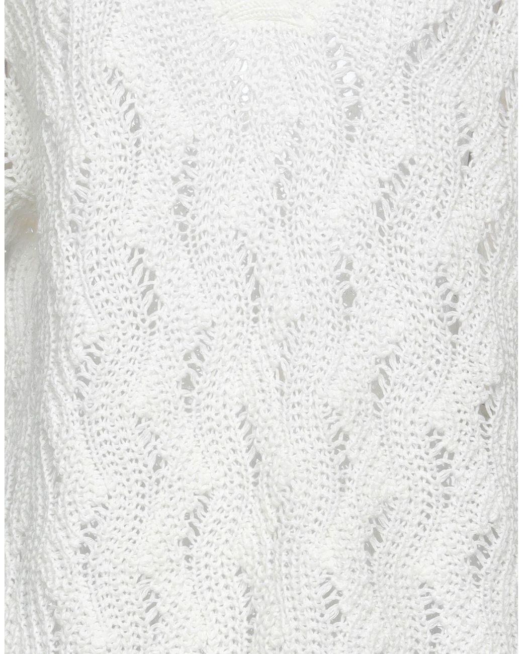 Eleventy White Jumper