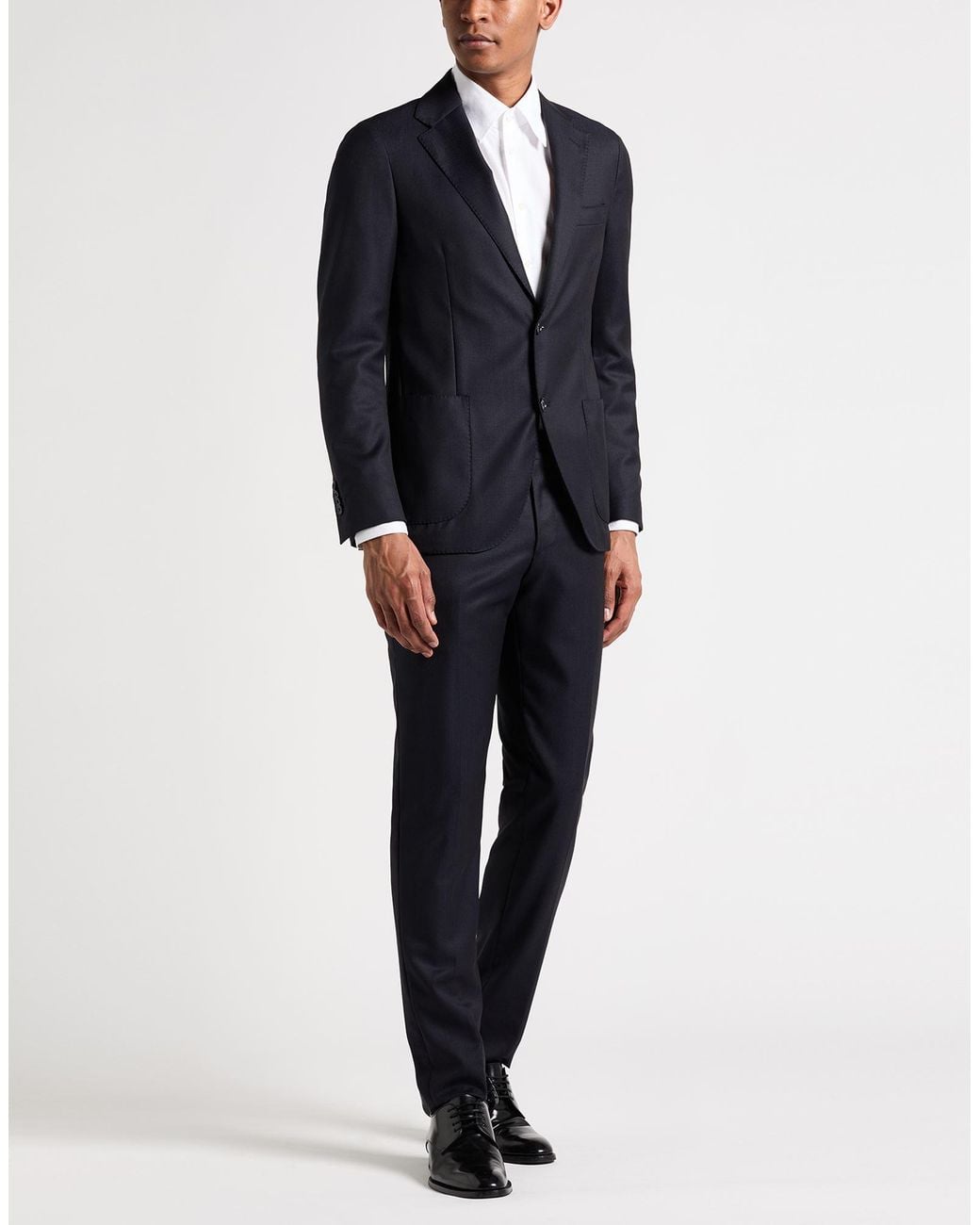 Lardini Blue Suit Wool for men