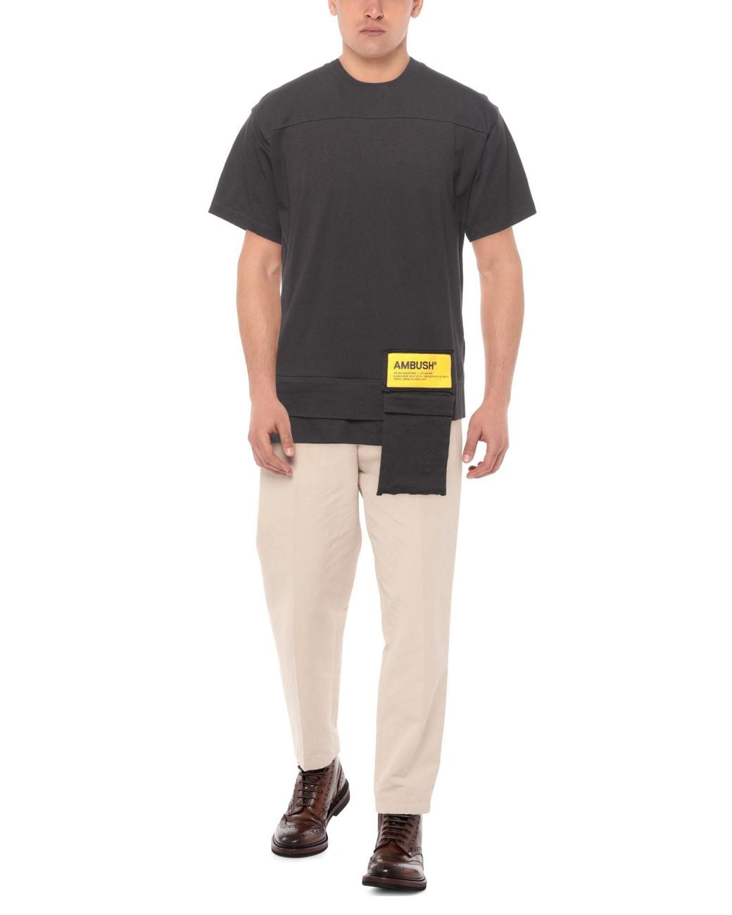Camiseta Ambush de hombre de color Gray