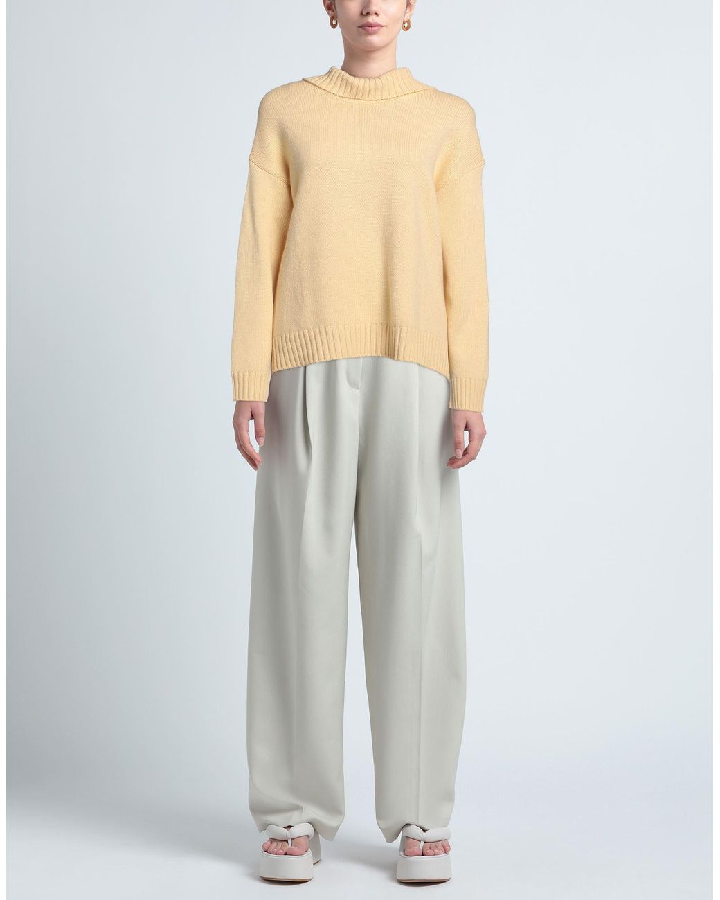Jil Sander Natural Turtleneck