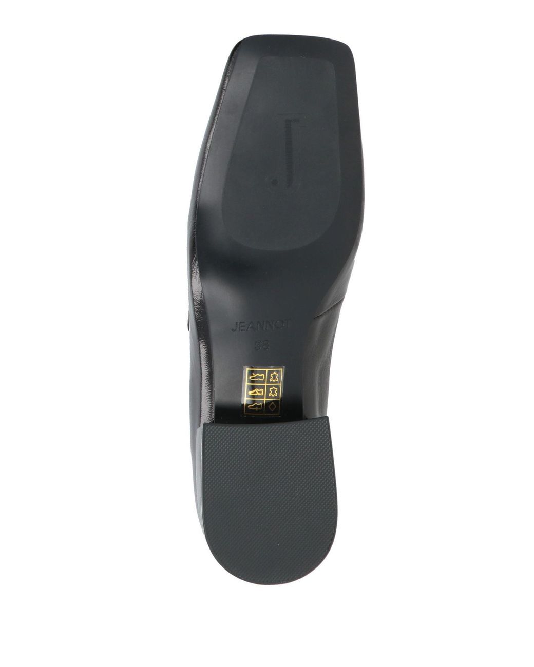 Jeannot Black Loafers Leather
