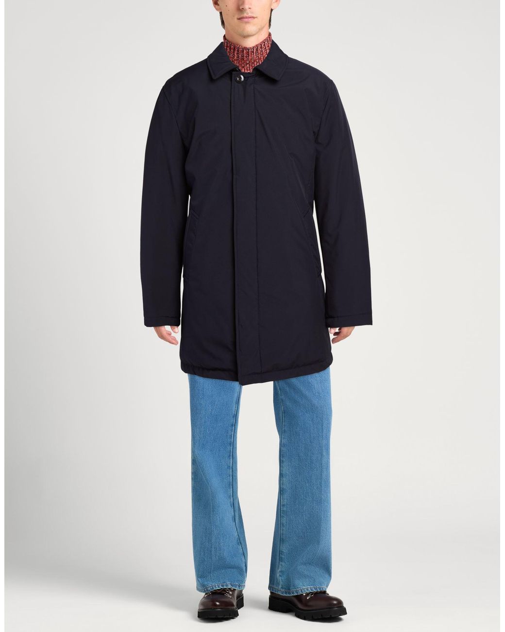 CoSTUME NATIONAL Blue Coat for men