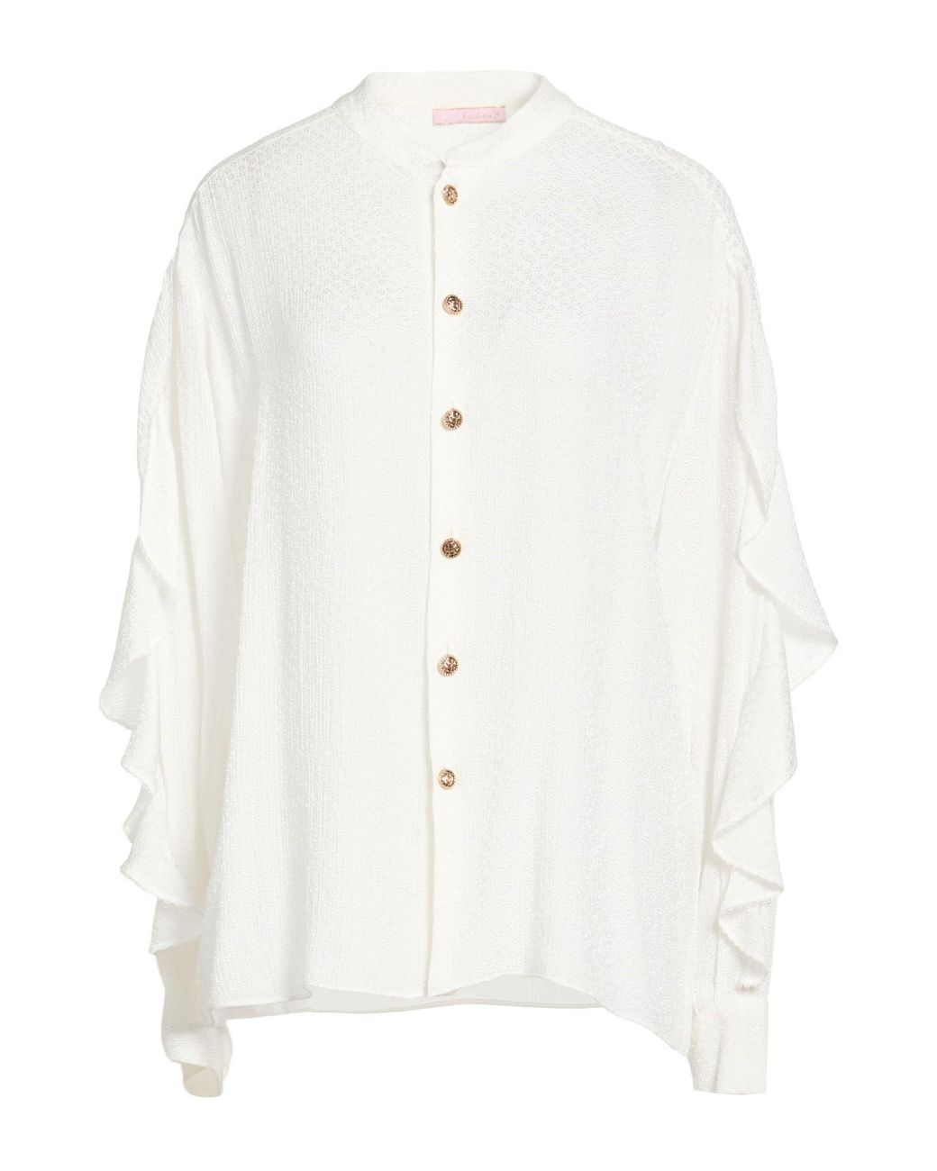Kristina Ti White Shirt Silk, Viscose