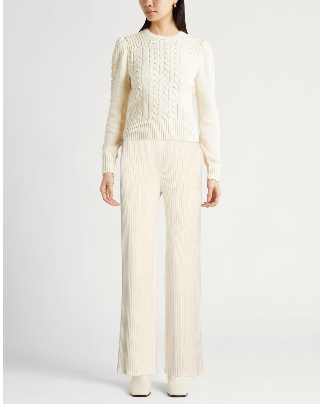 Eleventy White Trouser