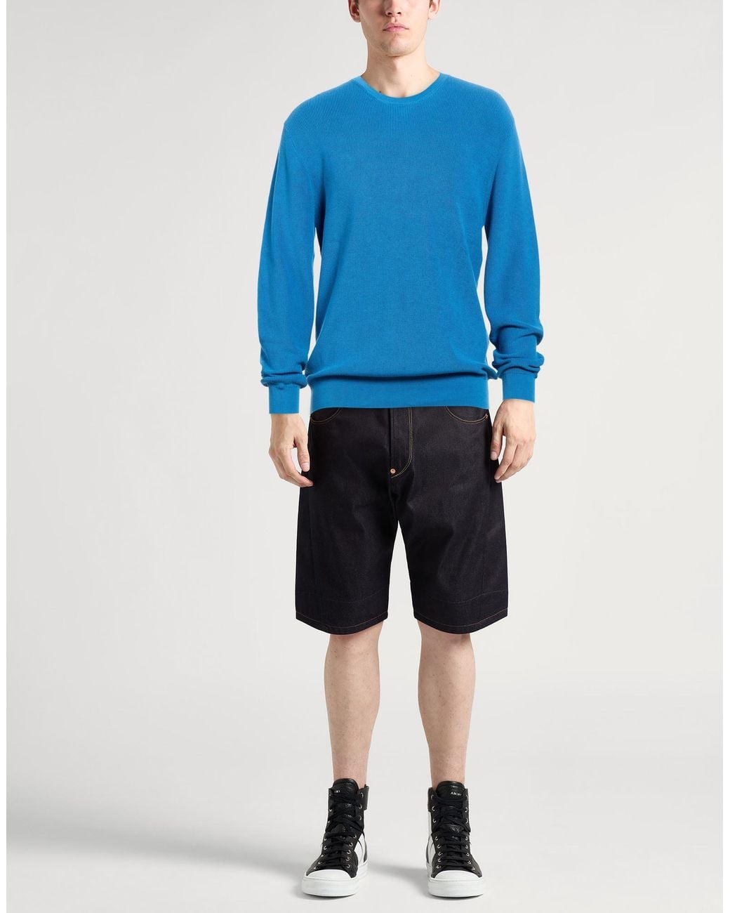 Aspesi Blue Jumper for men