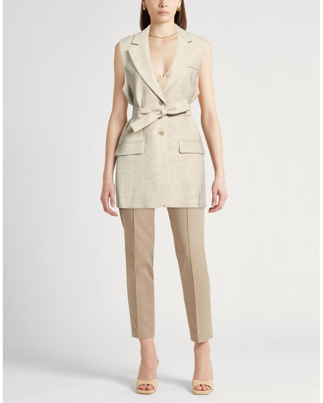 Semicouture Natural Blazer