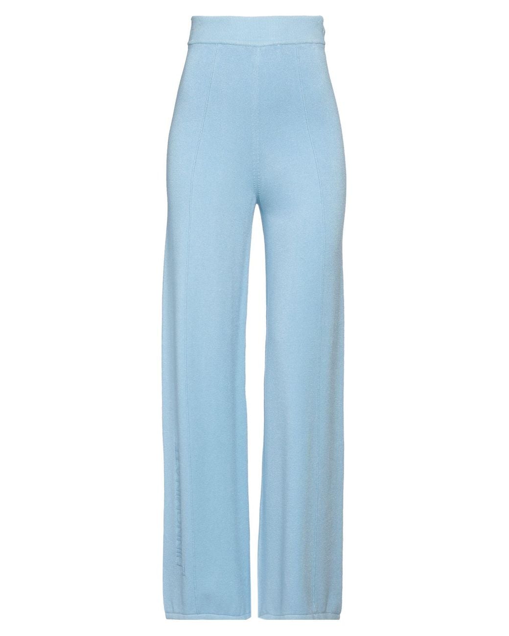 hinnominate Blue Pants Viscose, Elastane