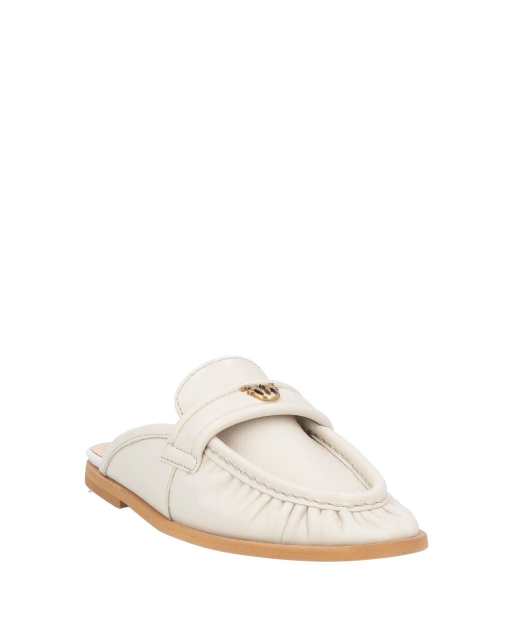 Pinko White Mules & Clogs