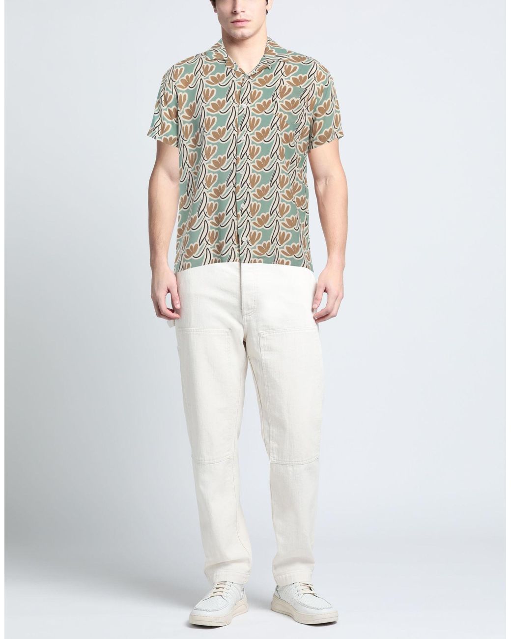 Daniele Alessandrini White Shirt for men