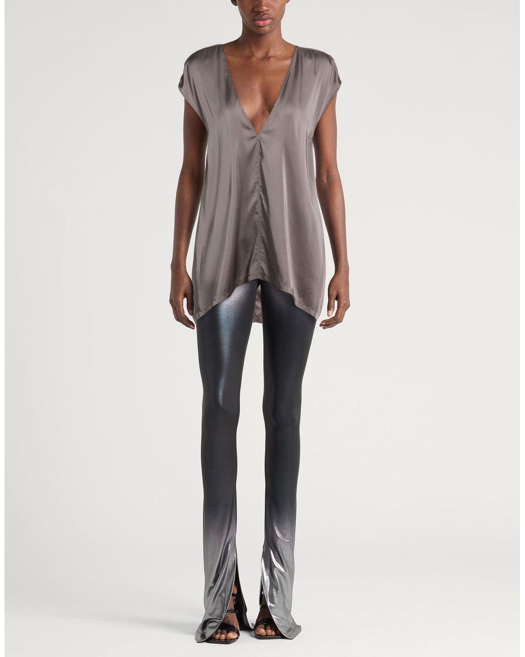 Top Rick Owens de color Brown